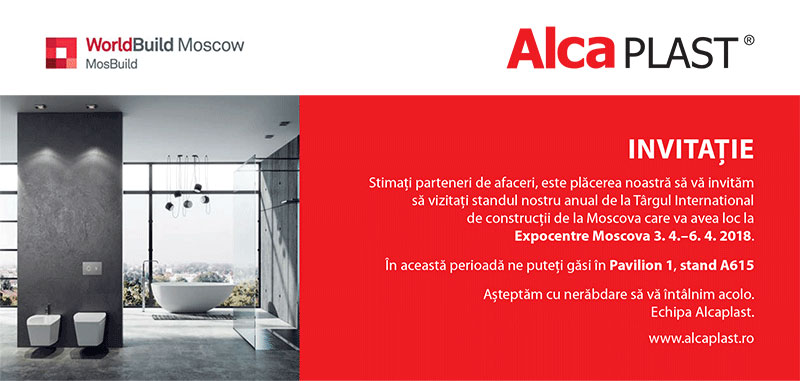 Invitație MosBuild 2018